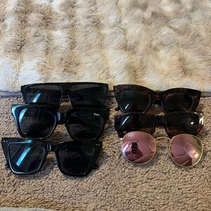 Bundle of sunglasses- ray ban and quay